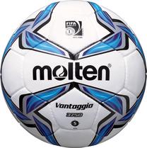 Futbolo kamuolys Molten F5V3750, 5 dydis, mėlyna sp./balta sp.