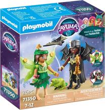 Konstruktors Playmobil Ayuma Forest Fairy & Bat Fairy with Soul Animals 71350, 26 gab., daudzkrāsaina