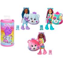 Lelle ar aksesuāriem Mattel Barbie Cutie Reveal Care Bears Chelsea, 12 cm, (krāsa/dizains tiek izvēlēts nejauši)