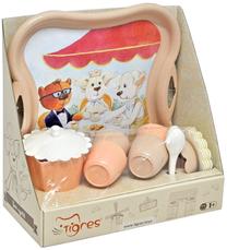 Наборы для игровой кухни Tigres Tea Set Fashionable Tea Drinking, многоцветный
