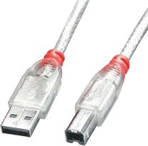 Vads Lindy USB 2.0 A To USB 2.0 B USB 2.0 A male, USB 2.0 B male, 0.2 m