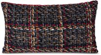 Dekoratīvs spilvena pārvalks PSWA-210, sarkana krās./grafīta krās., 30 cm x 50 cm