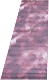 Kiliminis takas Costa Abstract Waves, rožinė sp., 250 cm x 80 cm