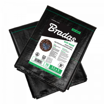 Agrotekstilė nuo piktžolių Bradas, juoda sp., 5 m x 3.2 m, 70 g/m²