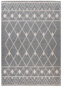 Kilimas Kayoom Rhombus 325, pilka sp./smėlio sp., 230 cm x 160 cm