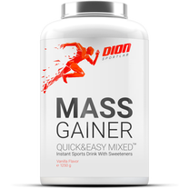 Masės didinimo produktas Dion Mass Gainer, tropinių vaisių skonio, 1250 g