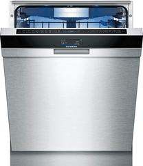 Įmontuojama indaplovė Siemens SN47YS03CE, nerūdijančiojo plieno sp.