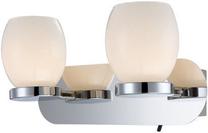 Valgusti seinale Globo Dano EB01128 900737124961, 2 x 3 W, beež v. / hõbe v.
