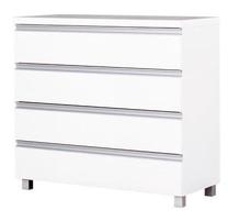 Komoda Bodzio Aga AG37, balta sp., 85 cm x 43 cm x 90 cm