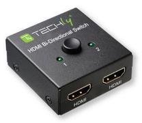 Videosignāla sadalītājs Techly IDATA HDMI-22BI2, 3840 x 2160