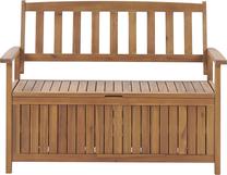 Lauko suoliukas Beliani Sovana, akacijų sp., 120 cm x 60 cm x 91 cm