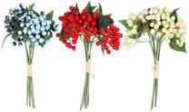 Dirbtinis augalas Home4you Greenland Berries, (spalva/dizainas parenkami atsitiktine tvarka), 31 cm
