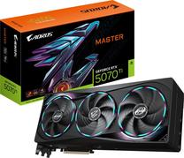 Videokarte Gigabyte GeForce RTX 5070 Ti AORUS MASTER, 16 GB, GDDR7