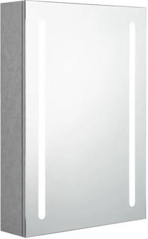 Spintelė VLX LED 13 x 50 x 70 cm, pilka sp. Prekė su pažeista pakuote.