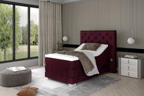 Lova dvigulė continental Clover Mat Velvet 68, 90 x 200 cm, violetinė sp., su čiužiniu
