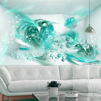 Fototapete Artgeist Lovely Autumn (Green), 245 cm x 245 cm
