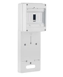 Plokštė elektros skaitikliui su skydeliu, Elektroplast 0111-00, 1 fazės, 7 modulių, be durelėmių.