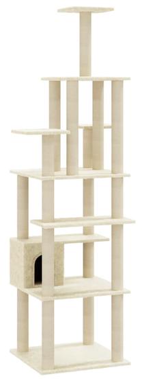 Kačių draskyklė VLX Cat Tree, 74 cm x 74 cm x 183 cm