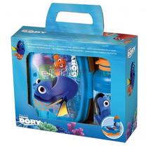 Rinkinys Finding Dory Sandwich Box & Sport Bottle, 3 m., plastikas, mėlyna sp.