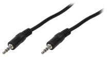 Vads Logilink 3.5 mm / 3.5mm 3.5 mm, 3.5 mm, 1 m, melna krās.