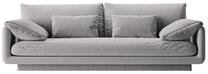 Sofa Micadoni Torino Structured, šviesiai pilka sp., 220 x 103 cm x 83 cm