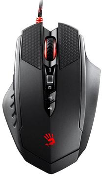 Vadu spēļu pele A4Tech RT7, melna krās.