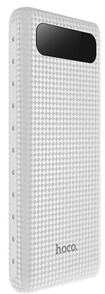 Lādētājs-akumulators (Power bank) Hoco Premium B20A, 20000 mAh, balta krās.