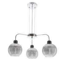 Šviestuvas lubų Candellux Lighting Verton 33-48509, E27, 3 x 40 W, chromo sp. / chromo sp.