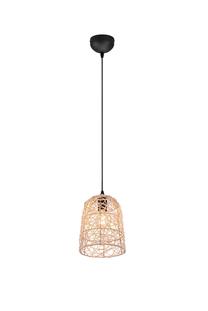 Lampa karināms Reality Lovis R31141036, E27, 1 x 40 W, koka krās. / melna krās.