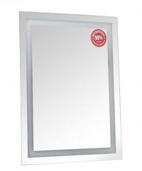 Kosmetinis veidrodis, su apšvietimu, pastatomas, 60 cm x 80 cm