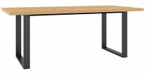Stalas Helvetia Halle 94, ąžuolo sp., 200 cm x 100 cm x 76 cm