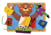 Центр активности Melissa & Doug Basic Skills Board, многоцветный