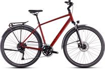 Dviratis turistinis Cube Touring Pro, 28 ", S rėmas, raudona sp.