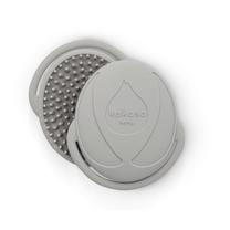Bērnu vannas suka Kokoso Baby Silicone Baby, 0 mēn., pelēka krās.