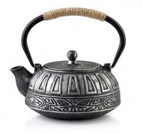 Arbatinukas su sieteliu Cookini By Mondex Alor Black&Silver HTXA9573-CX, 0.8 l, sidabro sp./juoda sp.