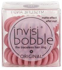 Matu gumija Invisibobble Original, rozā krās., 3 gab.