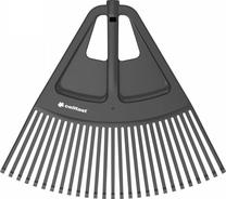 Lapu grābeklis vēdekļa Cellfast Ideal Pro, bez kāta, 560 mm, pelēka krās.