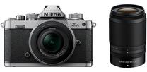 Sisteminis fotoaparatas Nikon Z fc + Nikkor Z DX 16-50mm f/3.5-6.3 VR + Nikkor Z DX 50-250mm f/4.5-6.3 VR, sidabro sp./juoda sp.