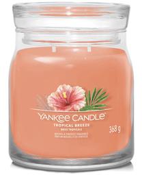 Žvakė, aromatinė Yankee Candle Signature Tropical Breeze, 35 - 50 h, 368 g, oranžinė sp.