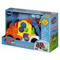 Автовоз VTech Tut Tut Autka 60812, многоцветный