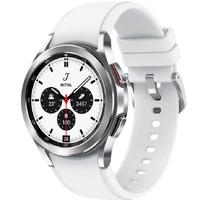 Viedais pulkstenis Samsung Galaxy Watch4 Classic 42mm, sudraba krās.