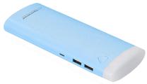 Nešiojamas įkroviklis (Power bank) Esperanza EMP114 Fermion, 10000 mAh, mėlyna sp.