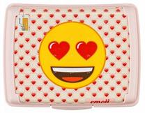 Konteiners pārtikai Keeeper Carla Emoji Hearts, 1 l, 17 cm x 13 cm, rozā krās.