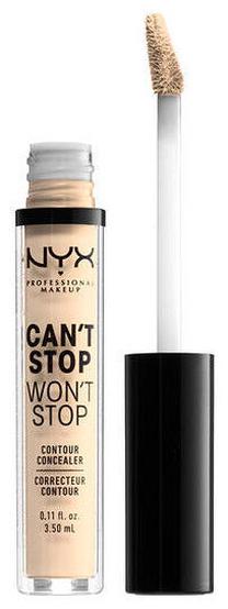 Корректор NYX Professional Makeup Can't Stop Won't Stop, pale, 3.5 мл