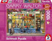 Dėlionė Schmidt Bookstore 59604, 69 cm x 49 cm, 1000 vnt., įvairių spalvų