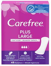 Higieniniai įklotai Carefree Light Scent, Plus Large, 48 vnt.
