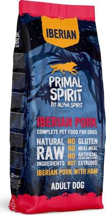 Сухой корм для собак Alpha Spirit Primal Spirit, свинина, 12 кг