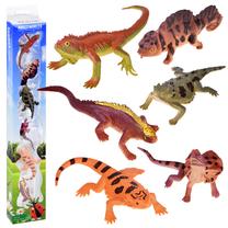 Комплект Reptiles ZA4189, 7 см, 6 шт., многоцветный