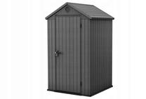 Sodo sandėliukas Keter Darwin 4x4, 125.8 cm x 116.3 cm x 205 cm, pilka sp.