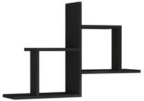 Sieninė lentyna Kalune Design Olly 776HMS1624, antracito sp., 58 cm x 86 cm x 20 cm